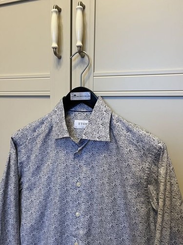 Mens eton shirt - mens, white