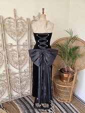 Vintage black Bernshaw velvet