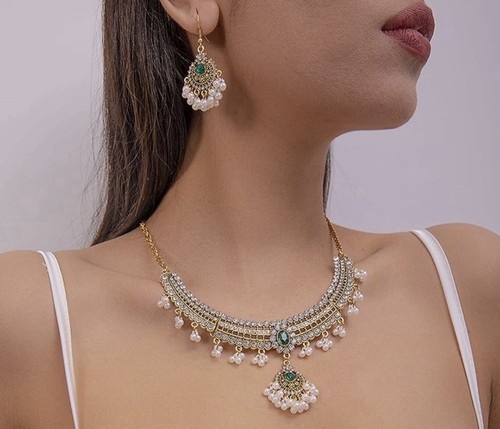 Asian indian wedding necklace - asian,
