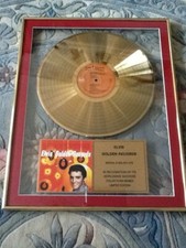 Elvis Presley Golden Records album Gold Disc - excellent