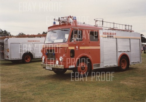 Kent fire brigade engine - fire,