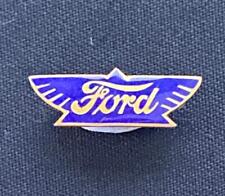 FORD MOTOR CAR VINTAGE ENAMEL LAPEL PIN BADGE