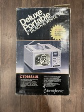 Deluxe Portable 5-in Black And