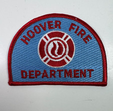 Hoover Fire Alabama AL Patch (blue)