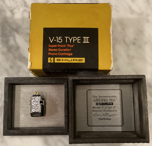 Shure v15 type iii - iii, cartridge