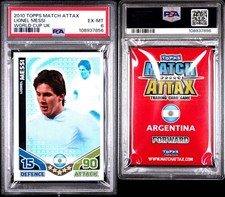 2010 TOPPS MATCH ATTAX WORLD CUP UK LIONEL MESSI WORLD CUP UK 