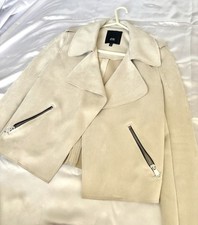 River Island Suede Ivory/Cream