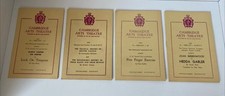 Cambridge Arts Theatre Programmes 1960 Look On Tempests Hedda Gabler Set 1