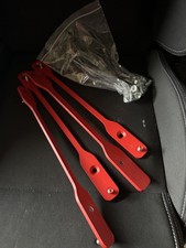 Genuine JASS Sparco seat rail adaptors Mazda MX5 MX-5 Eunos mk1 mk2 l/h and r/h