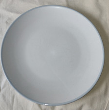 John Lewis Dinner Plate 28 cm-Pale Blue Rim And Underside