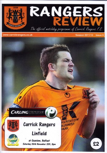 2011 carrick rangers - carrick, v