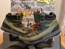 Mens Lacoste Urban Breaker walking hiking Boots uk12 green/black vgc?