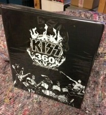 Kiss 360 Factory Sealed Trading Card Binder / Album Press Pass