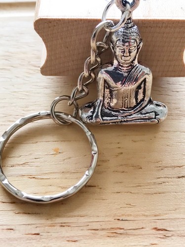 Large silver sitting - silver,