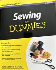 Sewing For Dummies by Jan Saunders Maresh. New Paperback