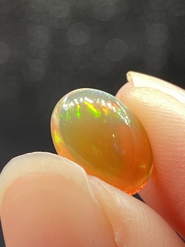 Opal precious white rainbow - white,