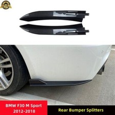 F30 Rear Bumper Splitters