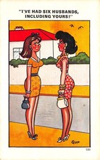 SAPPHIRE  COMIC POSTCARD NO