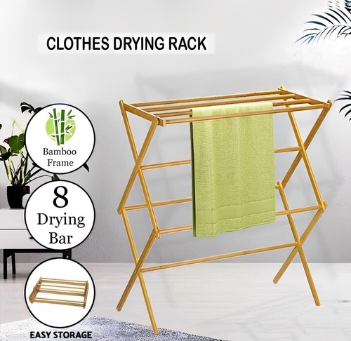 Tier bamboo wooden folding - 2,