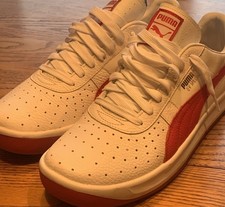  Puma California Casual Red White Men’s Size 10 Sneakers