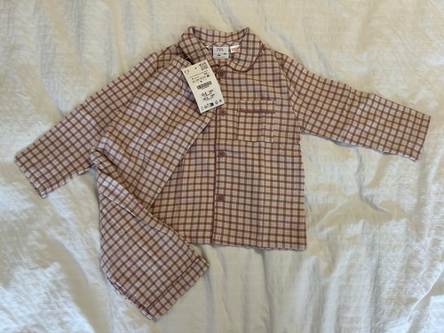 Zara brushed cotton pyjamas - brushed,