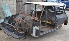Classic Mini Park Lane 1987 'D Reg' Bodyshell with V5c