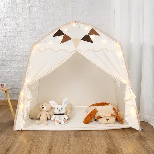 Kids bed tent canopy playhouse - bed,