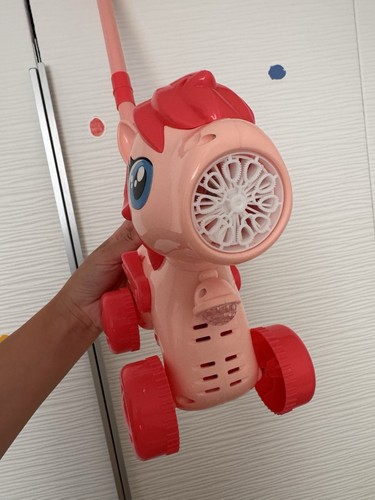 Bubble machine lawn mower - machine,