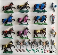 Britains Swoppets 15th Century War of the Roses Spare Mounted Knights.