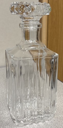 Very heavy lead crystal - crystal, square