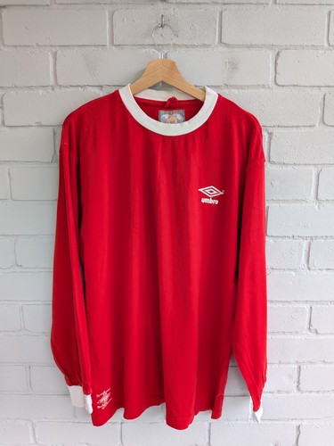 Umbro red vintage football