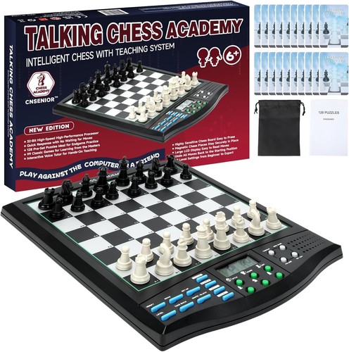 Electronic chess set with - chess,