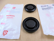 Honda CR125R CR250R CR500R Genuine Black Swingarm Cap Bung X2 New OE 52161KS7831