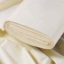 *SECONDS * Black Out Blackout Thermal Curtain Lining Fabric 3 Pass Ivory PRE CUT