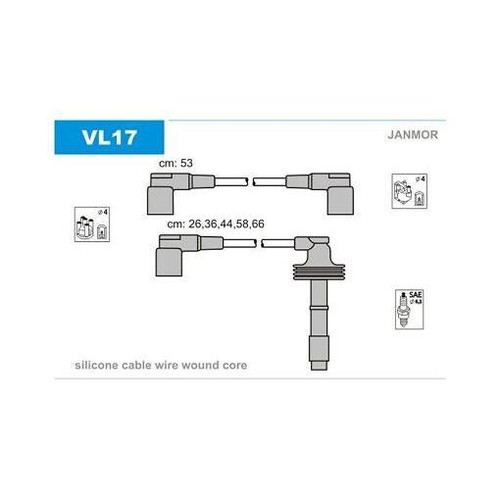Janmor vl17 ignition cable - vl17,