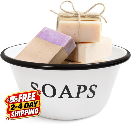 Cwi vintage enamel - enamel, soap