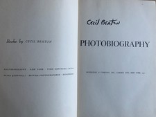 Cecil Beaton - Photography - 1951 - Doubleday. Hardback. 1st.
