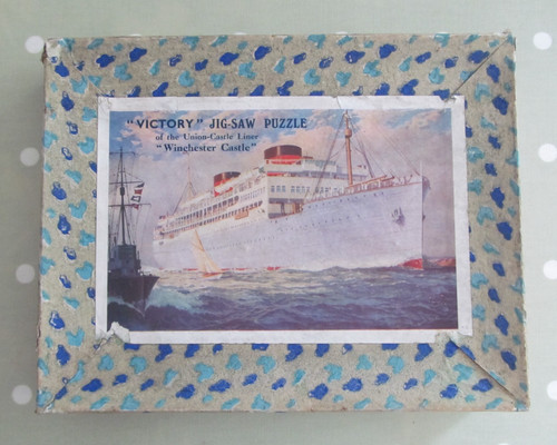 Vintage wooden victory jigsaw - wooden,