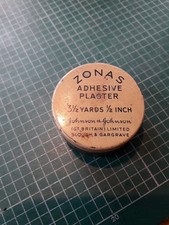Vintage First Aid, Zonas Plaster Tin - Johnson & Johnson