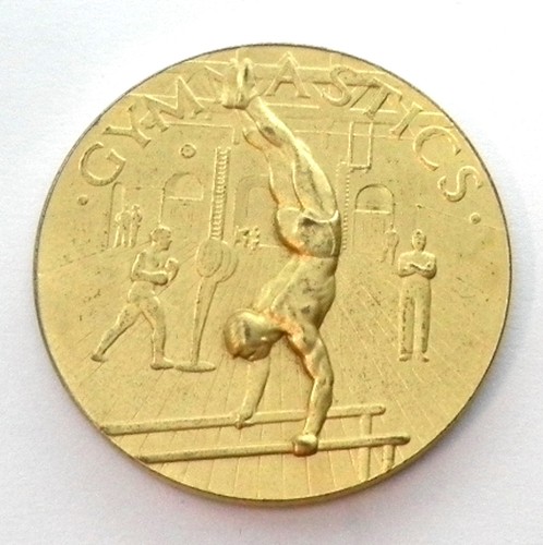 Art deco gymnastics parallel - art,