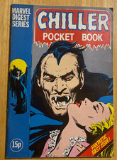 Chiller Pocket Book 1 - Marvel Digest Series | UK Marvel Comic Horror