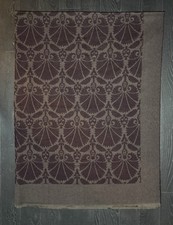 Rare New Johnstons Of Elgin 100% Wool Printed Woven Wrap / Throw 58 x76 Inches