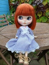Beautiful custom blythe doll by Carolina Repaints