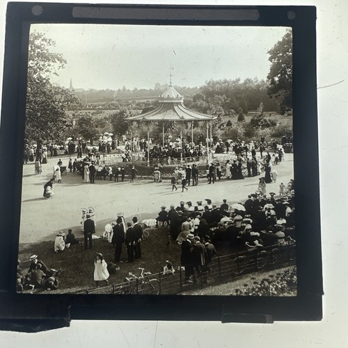 Antique magic lantern slide - antique,