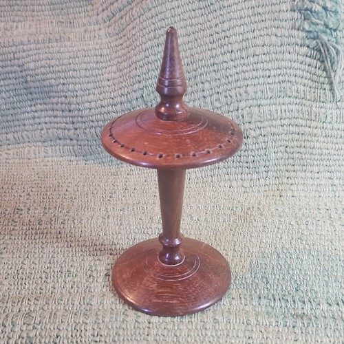 Turned wood earrings hat pin - wood, earrings/hat