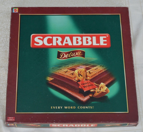 Mattel scrabble luxe set - luxe,