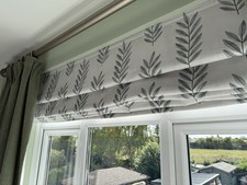Beautiful, quality roman blind made to measure  