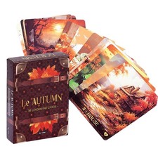 Autumn lenormand cards - le,