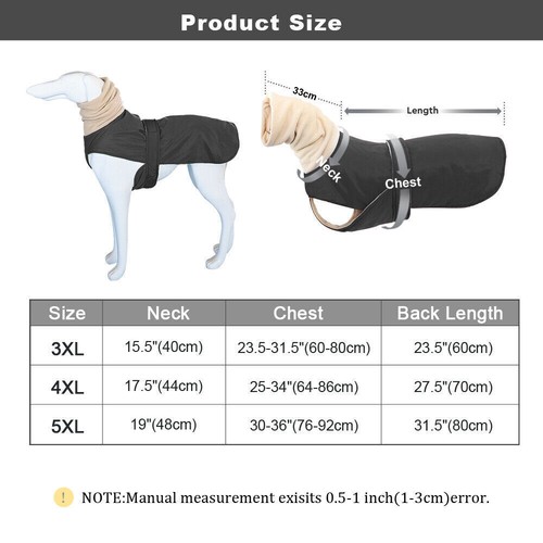 Winter pet dog high - high, collar