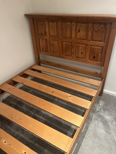 Solid oak double - double, frame